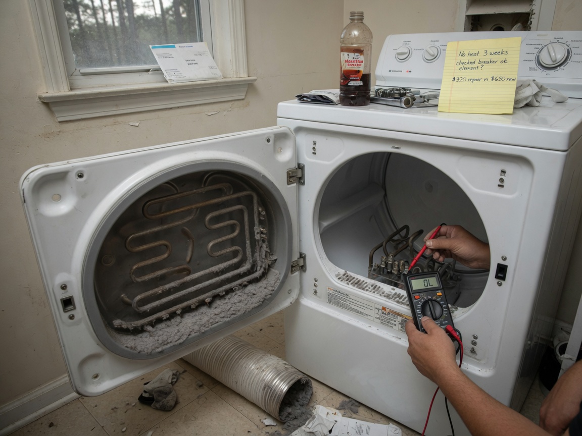 Dryer Not Heating? Why It Happens and When Repair Makes Sense